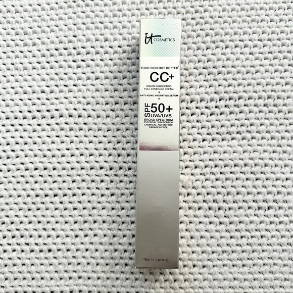 IT Cosmetics Your Skin But Better CC+ Cream Color Correcting Cream Medium SPF 50 - Picture 1 of 4